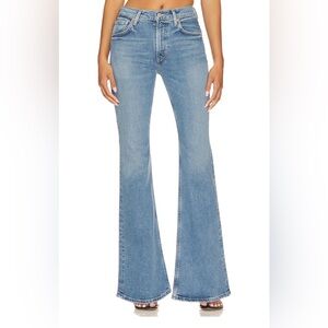 Chloe mid rise super flare size 26